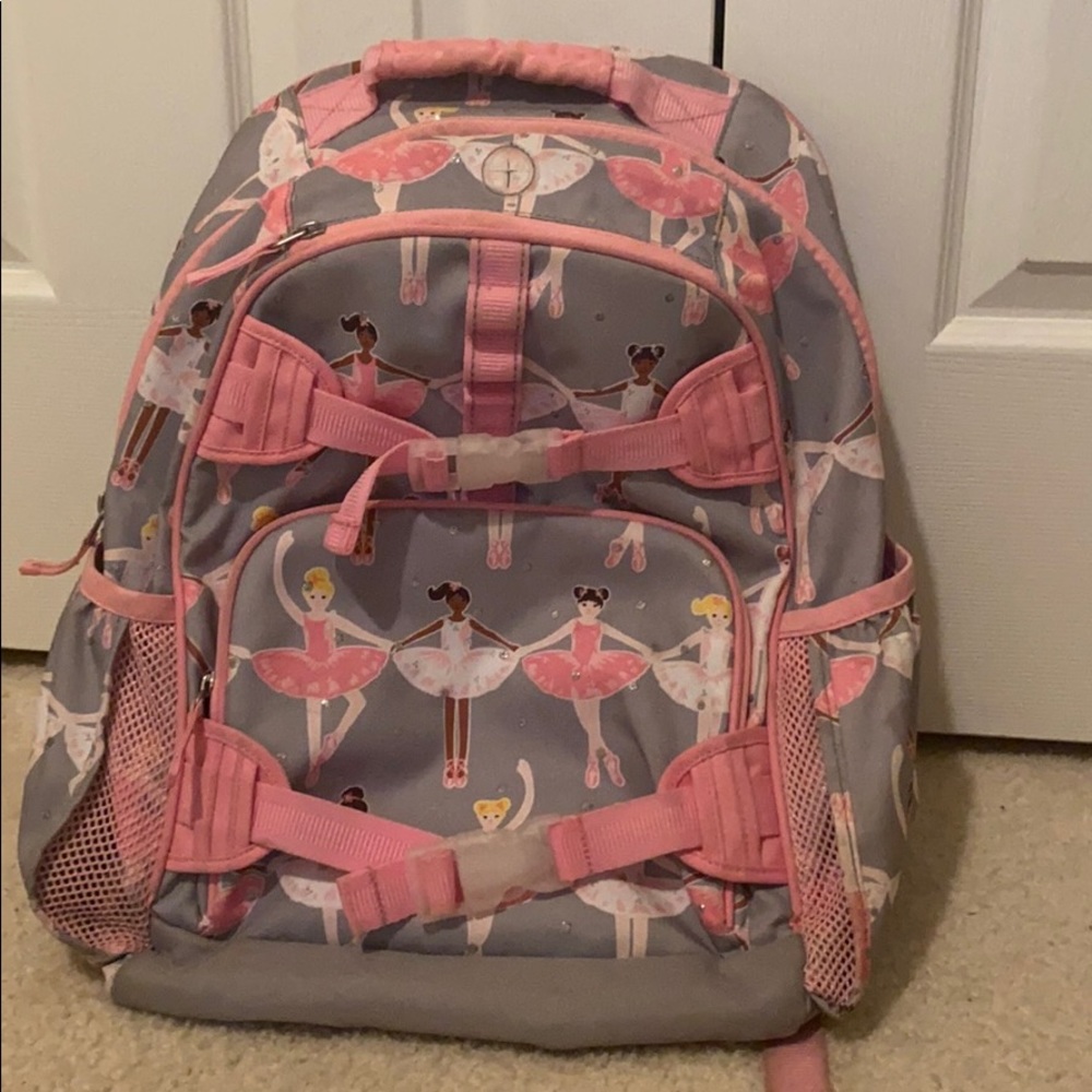 Pottery Barn Mackenzie Glitter Ballerina Backpack